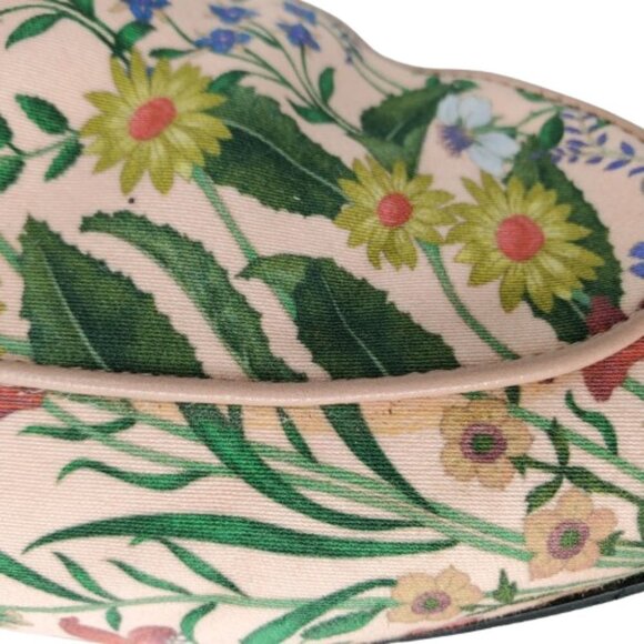 Gucci Floral Canvas Princetown Horsebit Mules Loafers - Picture 6 of 10